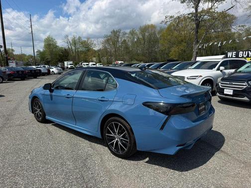 Blue 2023 Toyota Camry SE
