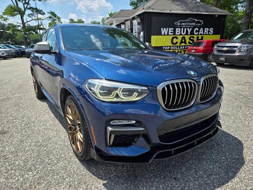 Phytonic Blue Metallic 2019 BMW X4 M40i