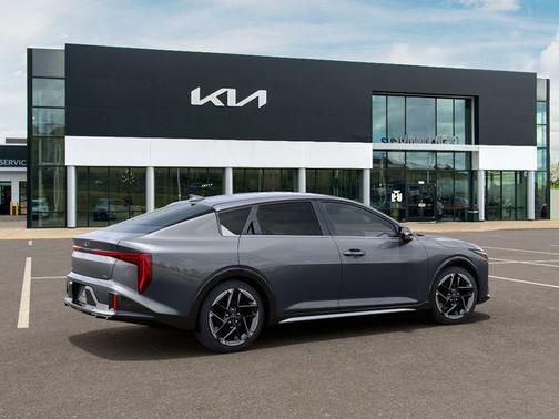 Steel Gray 2026 Kia K4 GT-Line