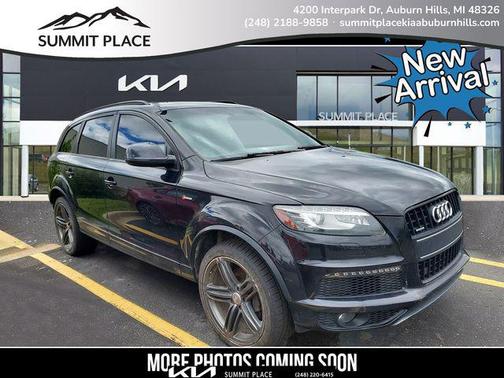 Orca Black Metallic 2013 Audi Q7 3.0T S line Prestige