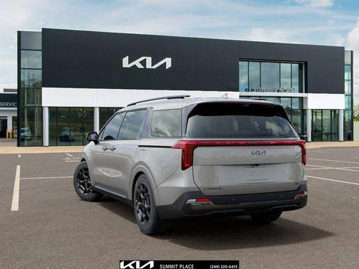 Ivory Silver 2026 Kia Carnival Hybrid SX Prestige
