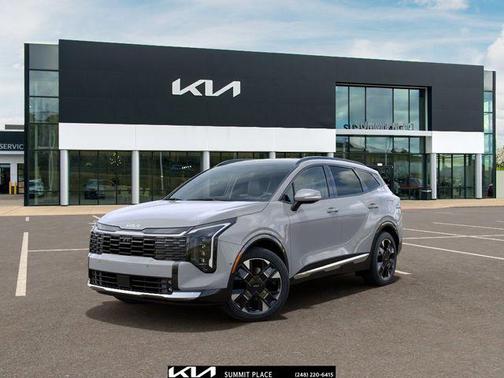 Wolf Gray 2026 Kia Sportage Hybrid SX-Prestige