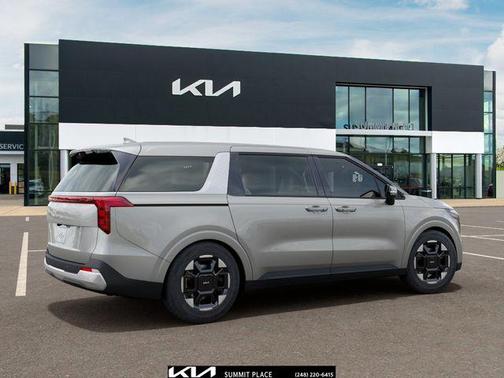 Ivory Silver 2026 Kia Carnival EX