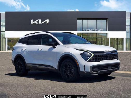 Ebony Black 2024 Kia Sportage X-Line