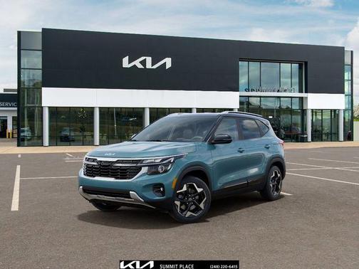 Pluton Blue/Black Roof 2026 Kia Seltos S