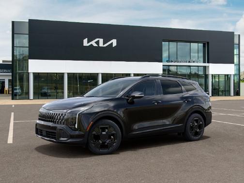 Ebony Black 2026 Kia Sportage X-Line