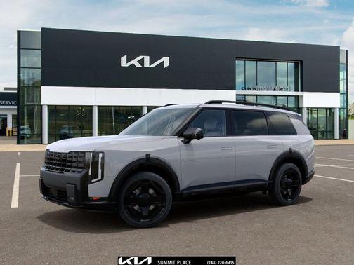Wolf Gray 2027 Kia Telluride Hybrid X-Line SX-Prestige