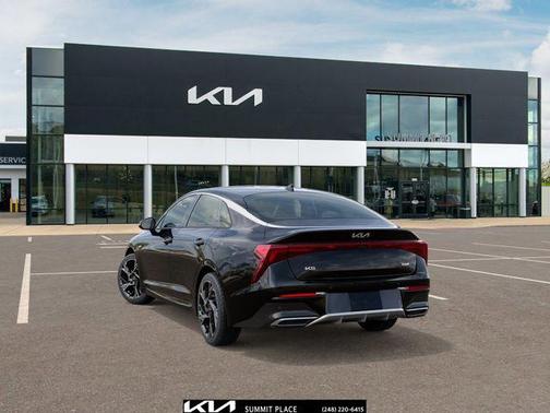 Aurora Black Pearl 2026 Kia K5 GT-Line AWD