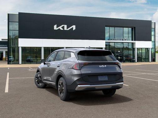 Steel Gray 2026 Kia Sportage Hybrid LX
