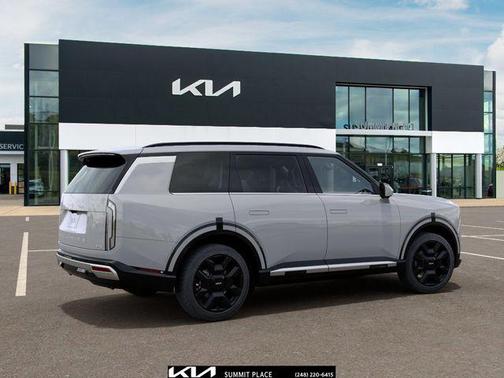 Wolf Gray 2027 Kia Telluride Hybrid SX Prestige