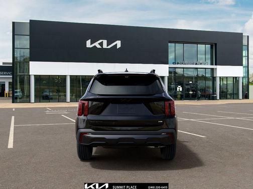Aurora Black Pearl 2026 Kia Sorento Hybrid SX Prestige