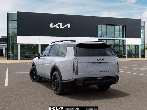 Wolf Gray 2027 Kia Telluride Hybrid X-Line SX