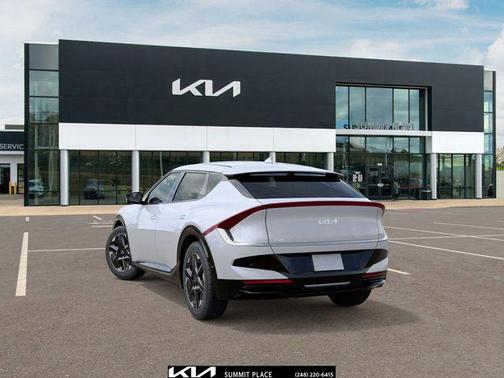 Glacier White Pearl 2025 Kia EV6 Wind