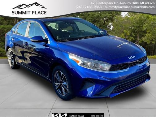 Deep Sea Blue 2022 Kia Forte LXS