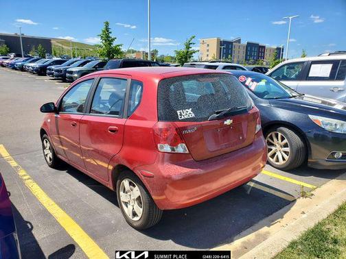 Sport Red 2007 Chevrolet Aveo 5
