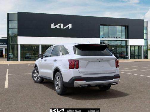 Glacial White Pearl 2026 Kia Sorento LX