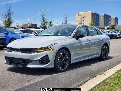 Wolf Gray 2024 Kia K5 GT-Line