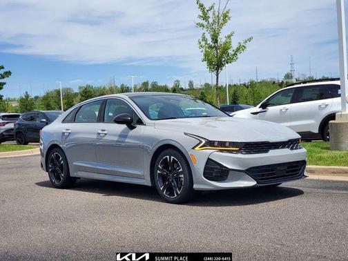 Wolf Gray 2024 Kia K5 GT-Line