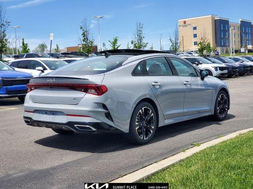 Wolf Gray 2024 Kia K5 GT-Line