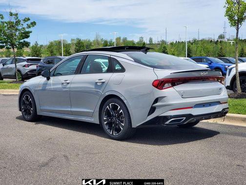 Wolf Gray 2024 Kia K5 GT-Line
