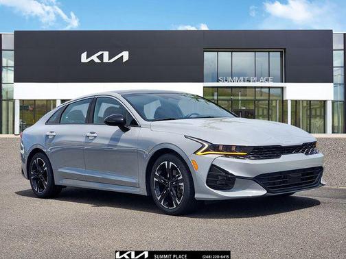 Wolf Gray 2024 Kia K5 GT-Line