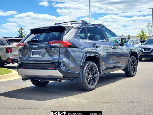 Magnetic Gray Metallic 2023 Toyota RAV4 Hybrid SE