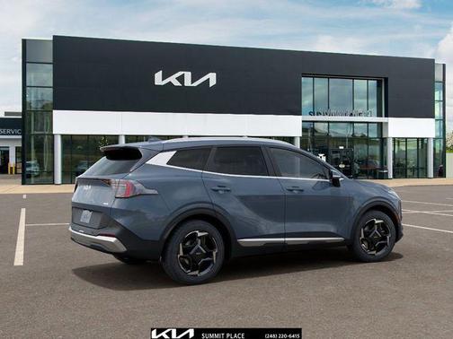 Heritage Blue 2026 Kia Sportage Hybrid EX