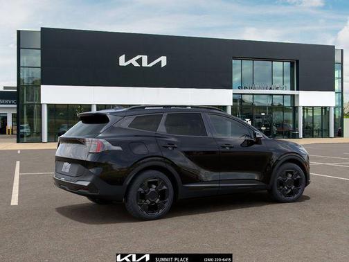 Fusion Black 2026 Kia Sportage Plug-In Hybrid X-Line Prestige