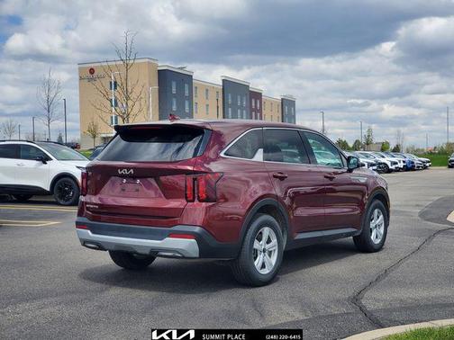 Dawning Red 2025 Kia Sorento LX