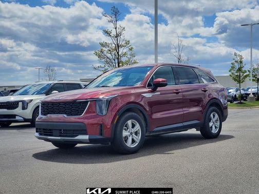 Dawning Red 2025 Kia Sorento LX