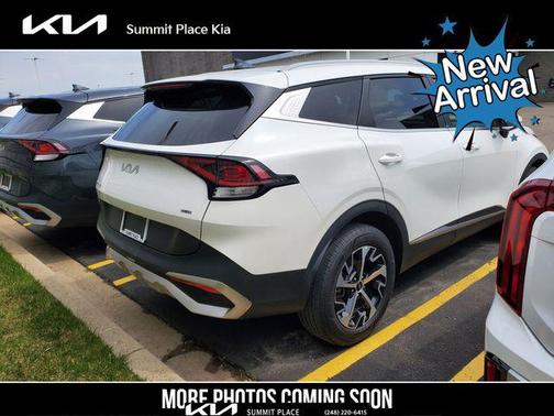 Snow White Pearl 2023 Kia Sportage Hybrid EX