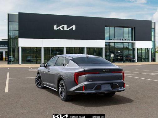 Steel Gray 2026 Kia K4 GT-Line