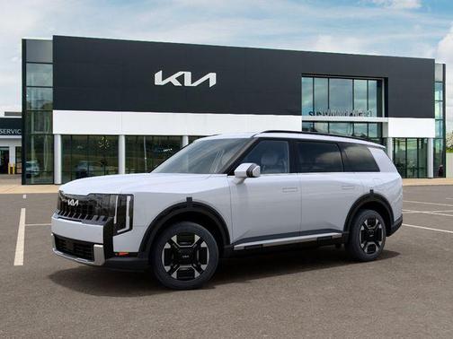 Glacial White Pearl 2027 Kia Telluride Hybrid EX