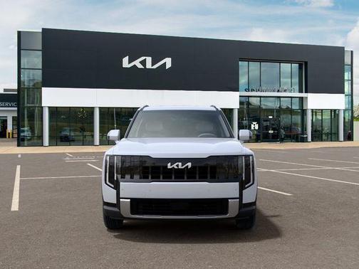 Glacial White Pearl 2027 Kia Telluride Hybrid EX