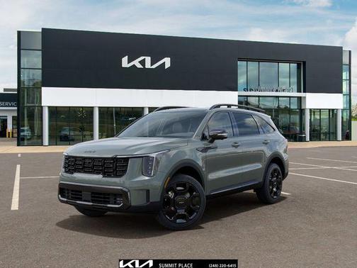 Cityscape Green 2026 Kia Sorento Hybrid SX Prestige