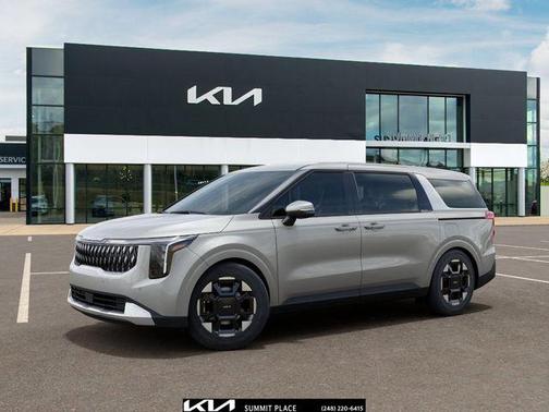 Ivory Silver 2026 Kia Carnival EX