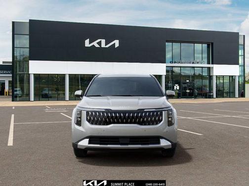 Ivory Silver 2026 Kia Carnival EX