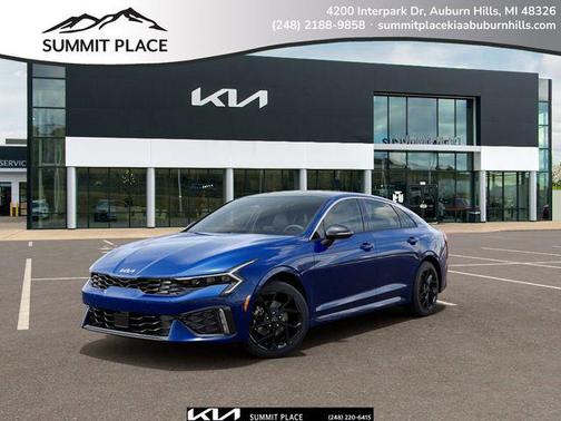 Yacht Blue 2026 Kia K5 GT-Line AWD