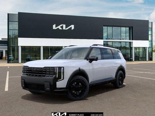 Glacial White Pearl 2027 Kia Telluride Hybrid X-Line SX