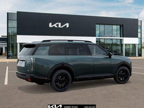 Black Jade Green 2027 Kia Telluride Hybrid X-Line SX-Prestige
