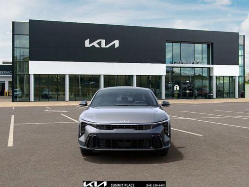 Steel Gray 2026 Kia K4 GT-Line