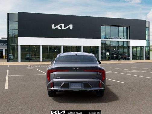 Steel Gray 2026 Kia K4 GT-Line