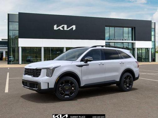 Glacial White Pearl 2026 Kia Sorento SX