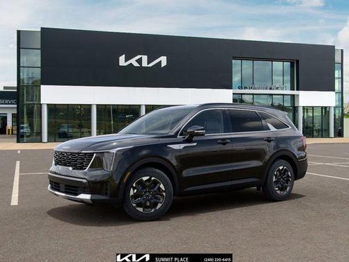 Ebony Black 2026 Kia Sorento S
