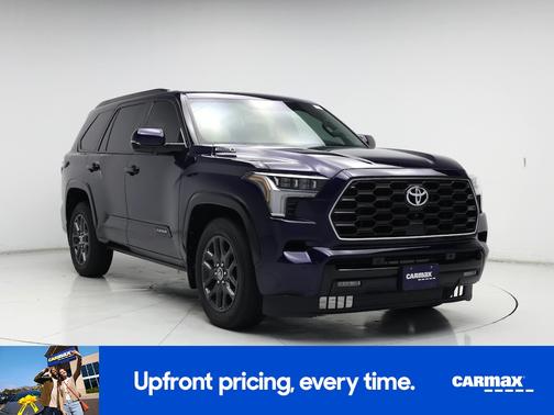 Blue 2023 Toyota Sequoia Platinum