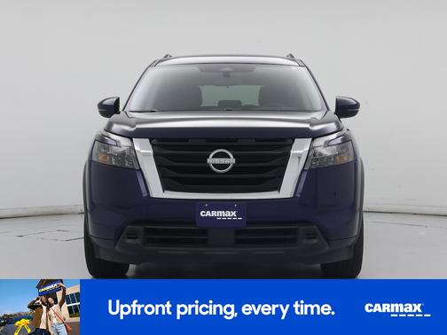 Blue 2025 Nissan Pathfinder SV