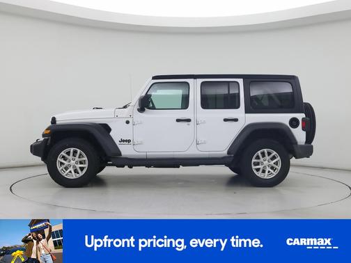 White 2023 Jeep Wrangler Unlimited Sport S