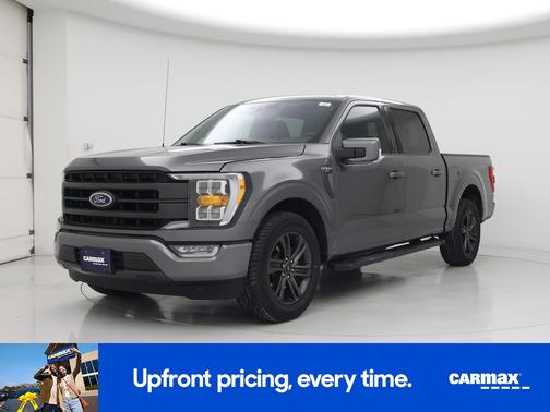 Gray 2021 Ford F-150 Lariat