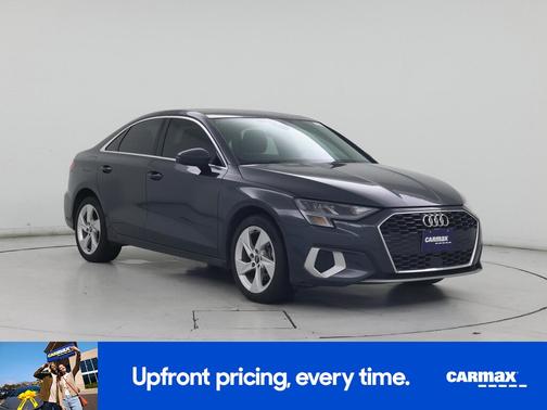 Gray 2022 Audi A3 Premium