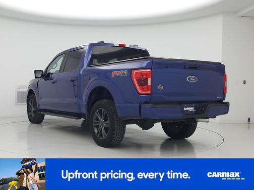 Blue 2022 Ford F-150 XLT
